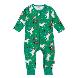 Pippi Langstrømpe - Selvsikker pyjamas grøn