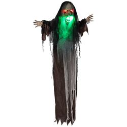 Halloween Dekoration 70x18x183 cm sort/hvid