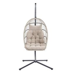 Hengestol 98x103x195 cm Hvit