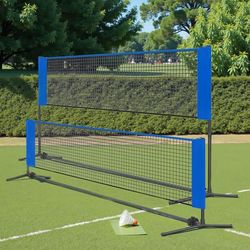 Badmintonnett, 300x103 cm, Blå