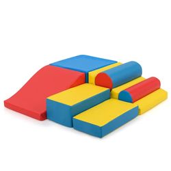 Skumbyggnadsblock set, 45x25x16 cm, Multifärgad , Star