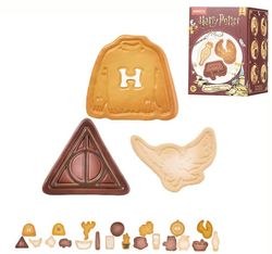 MINISO Harry Potter Kakformad Blind Box Kylskåpsmagnet – Magisk Dekoration, Samlarobjekt och Present för Barn & Tonåringar