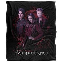 Vampire Diaries Damon, Stefan, Elena Blanket