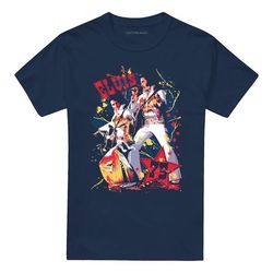 Elvis Presley Unisex Adult Eagle Elvis T-Shirt