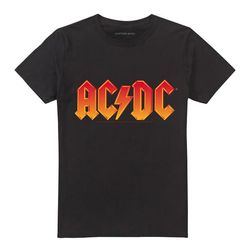 ACDC Unisex Adult Fire Logo T-Shirt