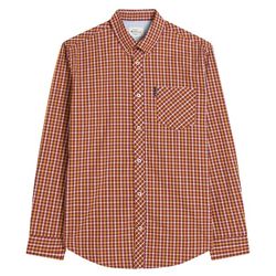Ben Sherman Mens Signature House Check Long-Sleeved Shirt