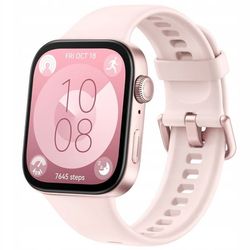 Smartwatch - Huawei - Watch Fit 3 - Rosa - Bluetooth - GPS - Pulsmåler