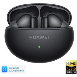 In-ear hörlurar - HUAWEI - FreeBuds 6i - True Wireless - Hybrid ANC - Svart