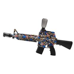 Gel Blaster M16 – elektrisk med lysdempende lyddemper