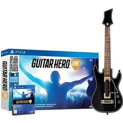 Guitar Hero Live PS4-spil + officiel Sony guitar- REFURBISHED