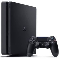 Konsol Sony PlayStation 4 500 GB + Controller - Sort - Renoveret - Meget god stand- REFURBISHED