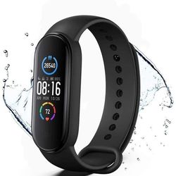 Connected Watch Herr Dam, Smartwatch Sports Watch, Smartwatch med pulsmätare, Fitness Tracker med Pod[152]