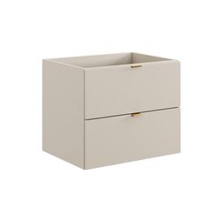 Vaskeskab 60 Cm Med 2 Skuffer - Dalia Kashmir, Mat Sort