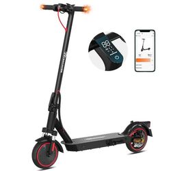 Fällbar Elektrisk Sparkcykel 8.5" EVERCROSS TECH, Motor 350W Batteri 36V 7.8Ah 30KM, Bluetooth-skärm, EV85F Svart