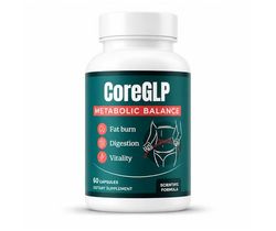 CoreGLP kosttilskud – 60 kapsler – med mikrokrystallinsk cellulose, grøn te-bladekstrakt, tranebærekstrakt – Til voksne.