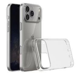 iPhone 18 Pro Max Transparent TPU-deksel – Ekstra Kamerabeskyttelse