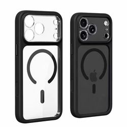 iPhone 18 Pro Max MagSafe Deksel – Slankt, Støtsikkert & Kamerabeskyttelse (Svart)