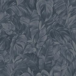 Tapet non-woven 10416-08 tapet blommor floral 0,53 x 10,05 m Erismann Play of light blå