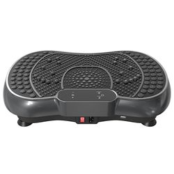 Vibrerende Platform til Hjemmetræning, 99 Hastigheder, Bluetooth Højttaler, LED Touchpanel, 150 kg