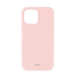 ONSALA Mobildeksel Silikon kritt Rosa iPhone 13 Pro Max