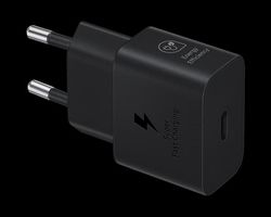 Samsung Snabbladdare, USB-C, 25W - Svart