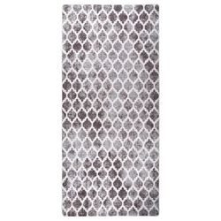 vidaXL Vaskbart teppe 80x300 cm sklisikker flerfarget