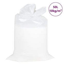 vidaXL Sittepose fylling EPS 50 L hvit 10 kg/m³