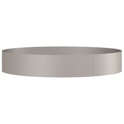 vidaXL Plante ring 5 pcs Brun 120 x 120 x 20 cm Cortenstål