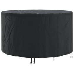 vidaXL Trekk til utemøbler Svart 157 x 157 x 71 cm 600D stoff
