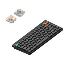 NuPhy Node 75 trådlöst mekaniskt tangentbord QWERTY US - Low, Ink Gray, Blush nano