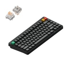 NuPhy Node 75 trådlöst mekaniskt tangentbord QWERTY US - High, Ink Gray, Blush Max