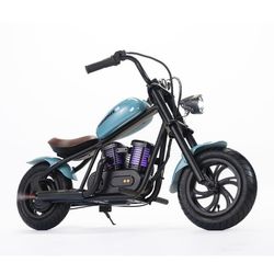 HYPER GOGO Challenger 12 Plus Elcykel för Barn 160W Motor, 16km/h 12km Räckvidd, 21,9V 5,2Ah Batteri, 12" Däck Elektrisk Motorcykel