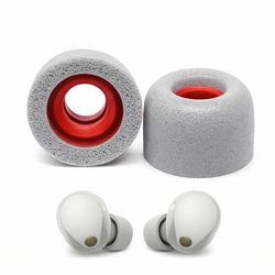 Silikontoppe XS Memory Foam til Sony WF-1000XM4 (Par) Grå