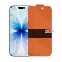Skjermbeskyttelse for iPhone 15 Pro Max – Hydrogel TPU-film, HD klar, ripebestandig og boblefritt