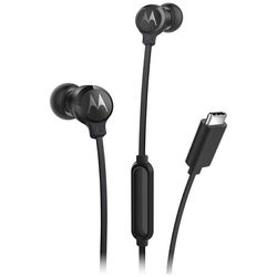 Motorola In-Ear Hovedtelefoner USB-C Øretelefoner 3C-S - Sort