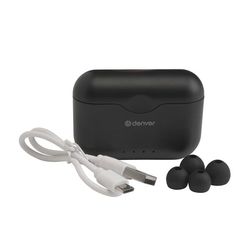 Denvar Trådlös Hörlurar In-Ear - Svart