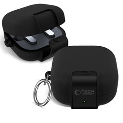 Tech-Protect Cover Til Galaxy Buds 4/4 Pro Slim Hook - Sort