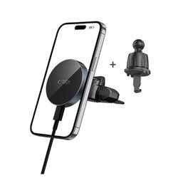 Tech-Protect Magsafe Bilholder MM15W-V5 Trådløs Oplader 15W CD