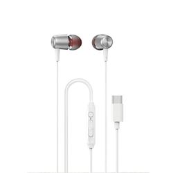Dudao X1PROT In-Ear-kuulokkeet, liitetty USB-C-kaapeli 1,2 m - Valkoinen