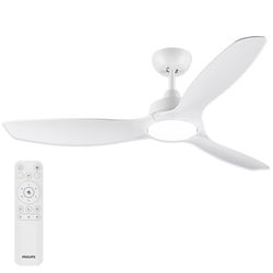 Philips Loftventilatorlampe 1.32 cm Olas - Hvid