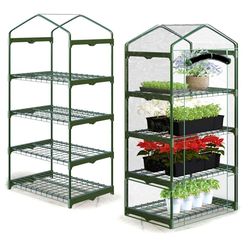 Drivhushylde 70 x 50 x 160cm Plonos