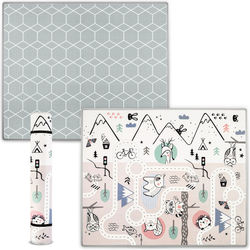 Pedagogisk skumrullmatta 180 x 150 x 1,5 cm Nukido NK-342