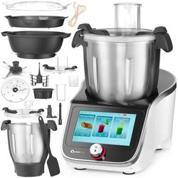 HendiChef IPC 4,5 l 1400 W 230 V multifunktionell köksrobot med våg, 20 funktioner - Hendi 221761