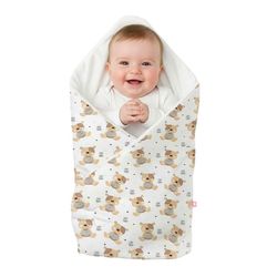 75x75cm babysvøb - bamse