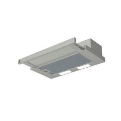 Electrolux LFP226S Teleskopisk fläkt, 60 cm, Silver, 330 m³/h