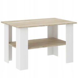 Højt sofabord, Sonoma egetræsmix, 55 x 120 x 60 cm - moderne A2