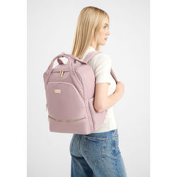 Wittchen Naisten Monitoiminen Lentokonereppu Pinkki Nylon
