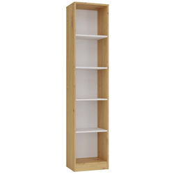 Onyx R40 reol, håndlavet eg, hvid