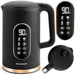 Berdsen BD-712 1,7l vattenkokare svart och guld