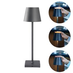 BREND Trådlös bordslampa för inomhus och utomhus – Dimbar - Antracit